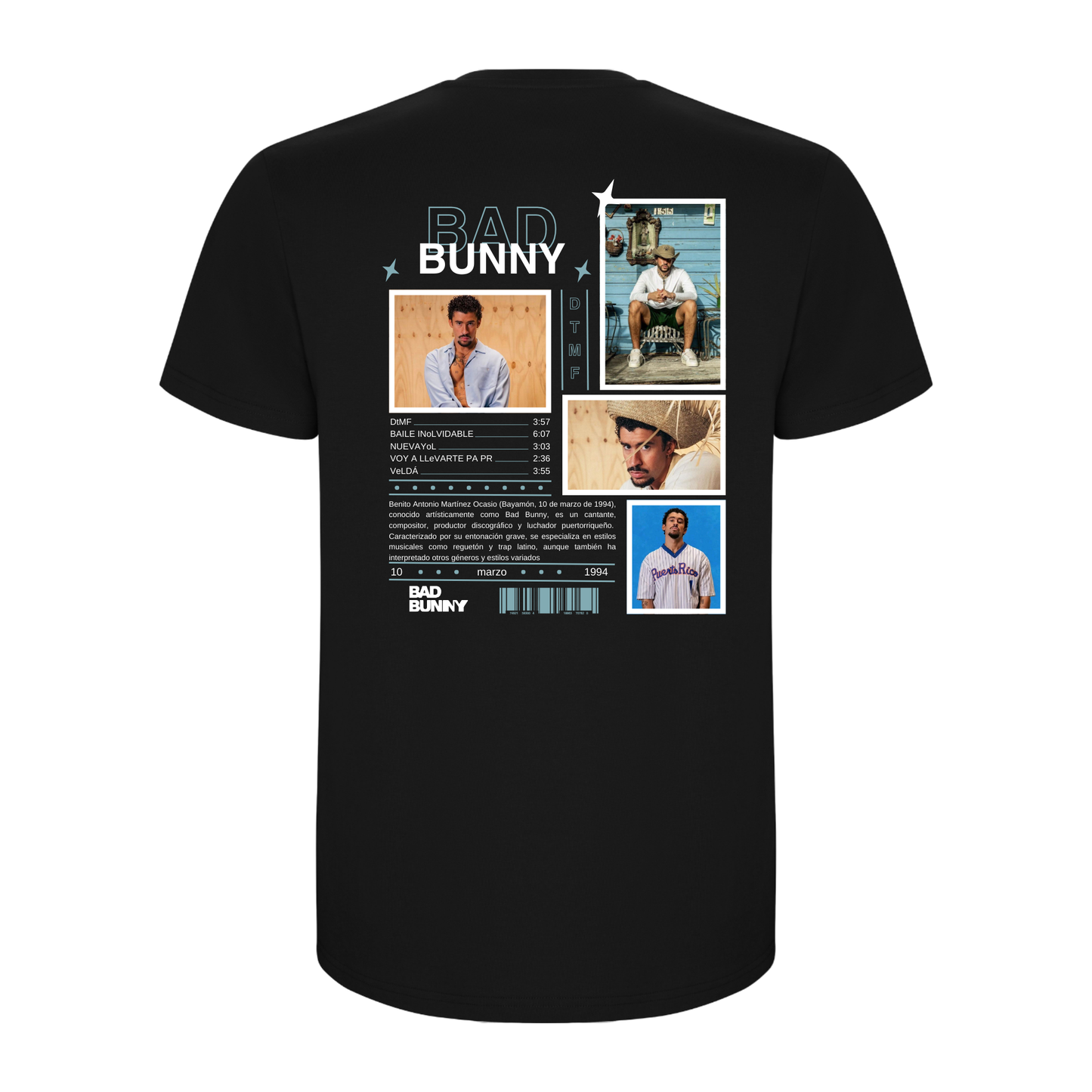 Camiseta Bad Bunny