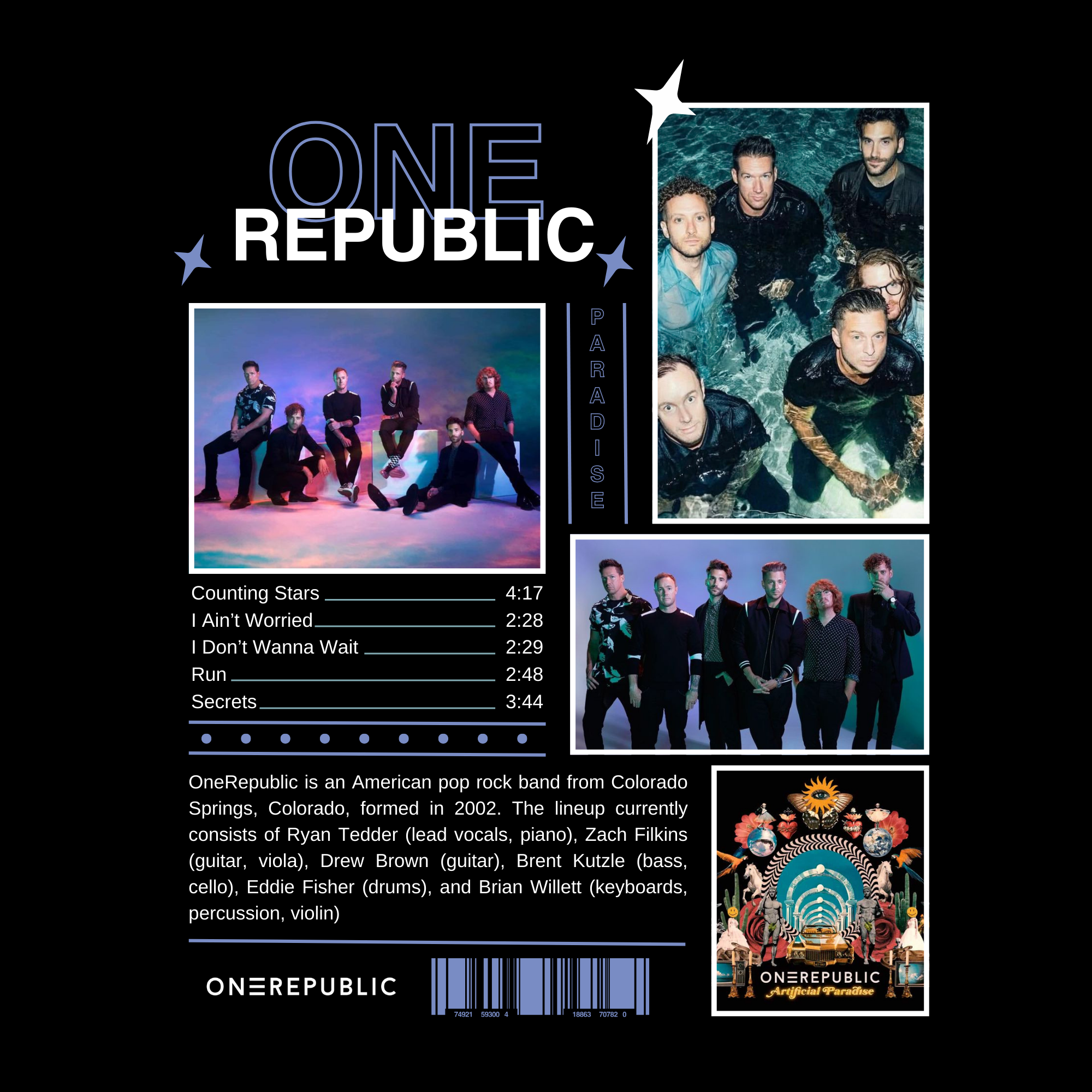 Camiseta One Republic