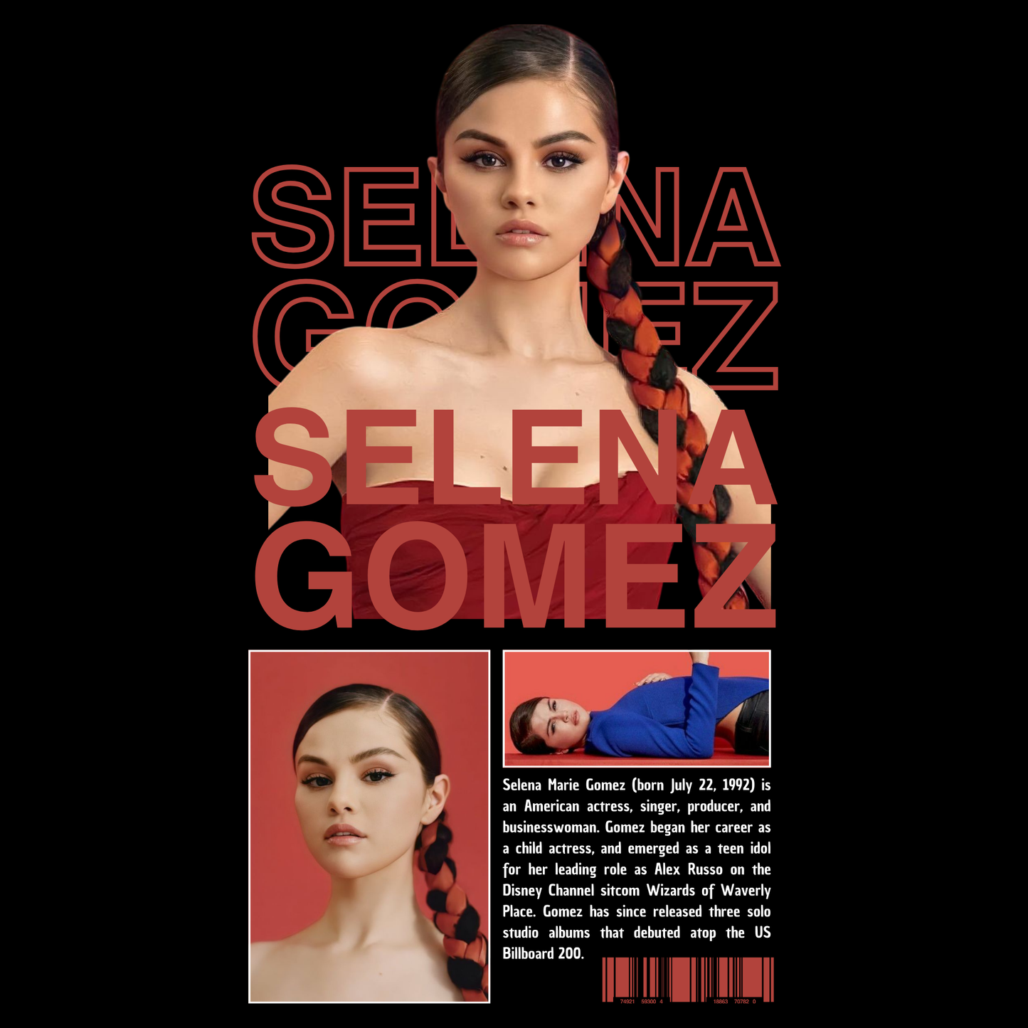 Camiseta Selena Gomez