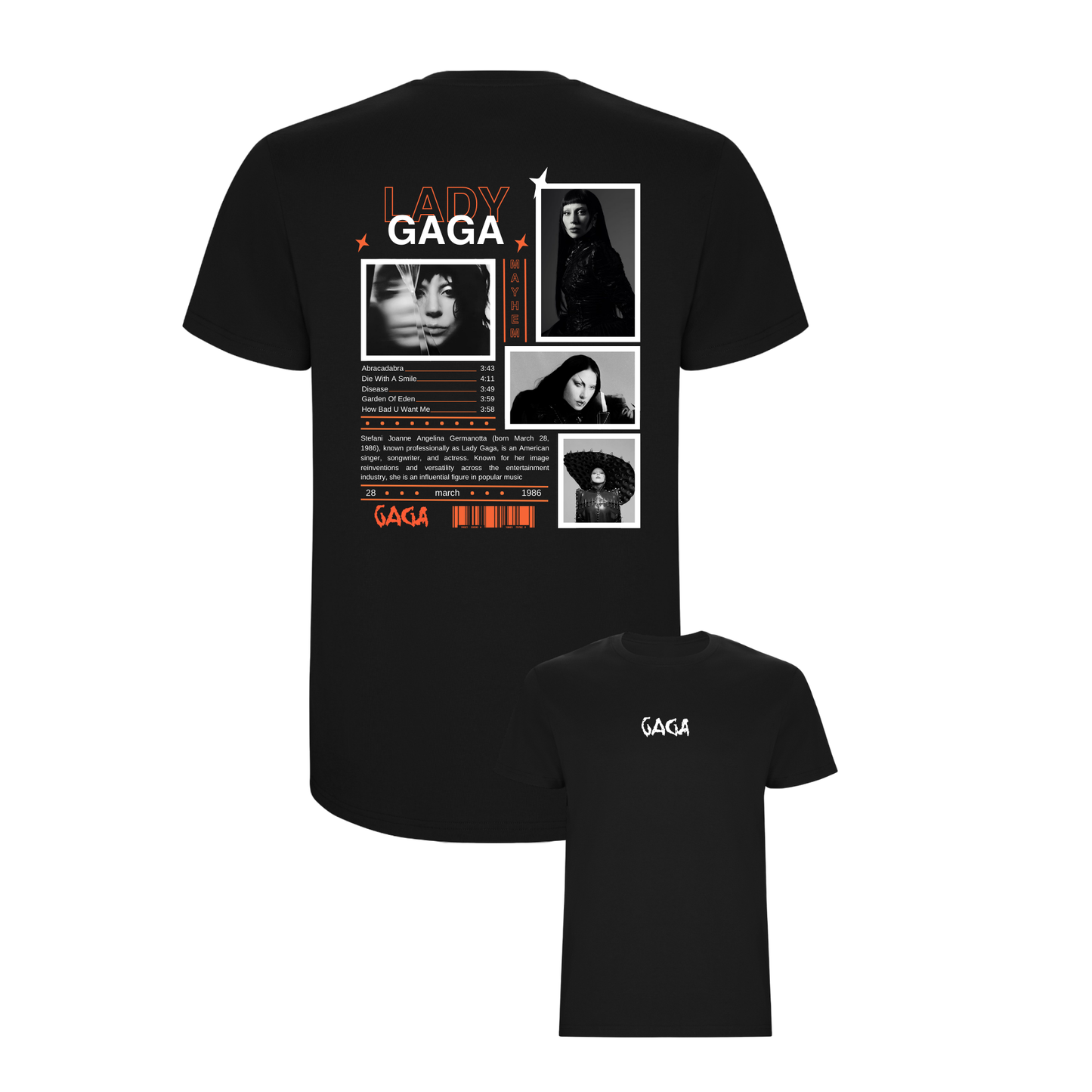 Camiseta Lady Gaga (Mayhem)