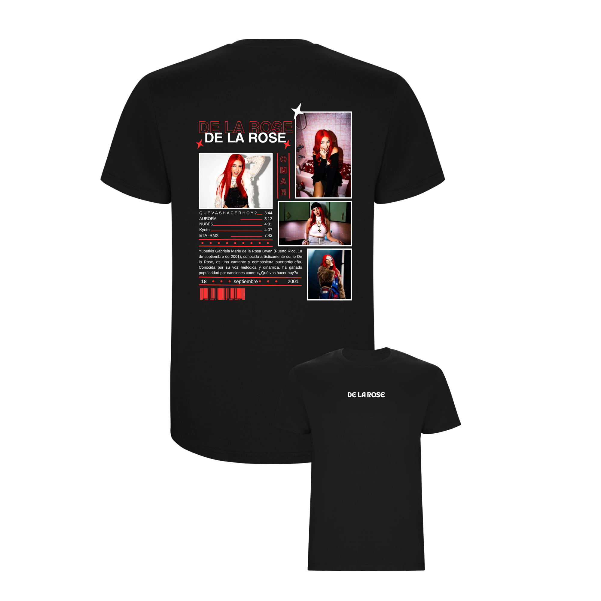 Camiseta De La Rose