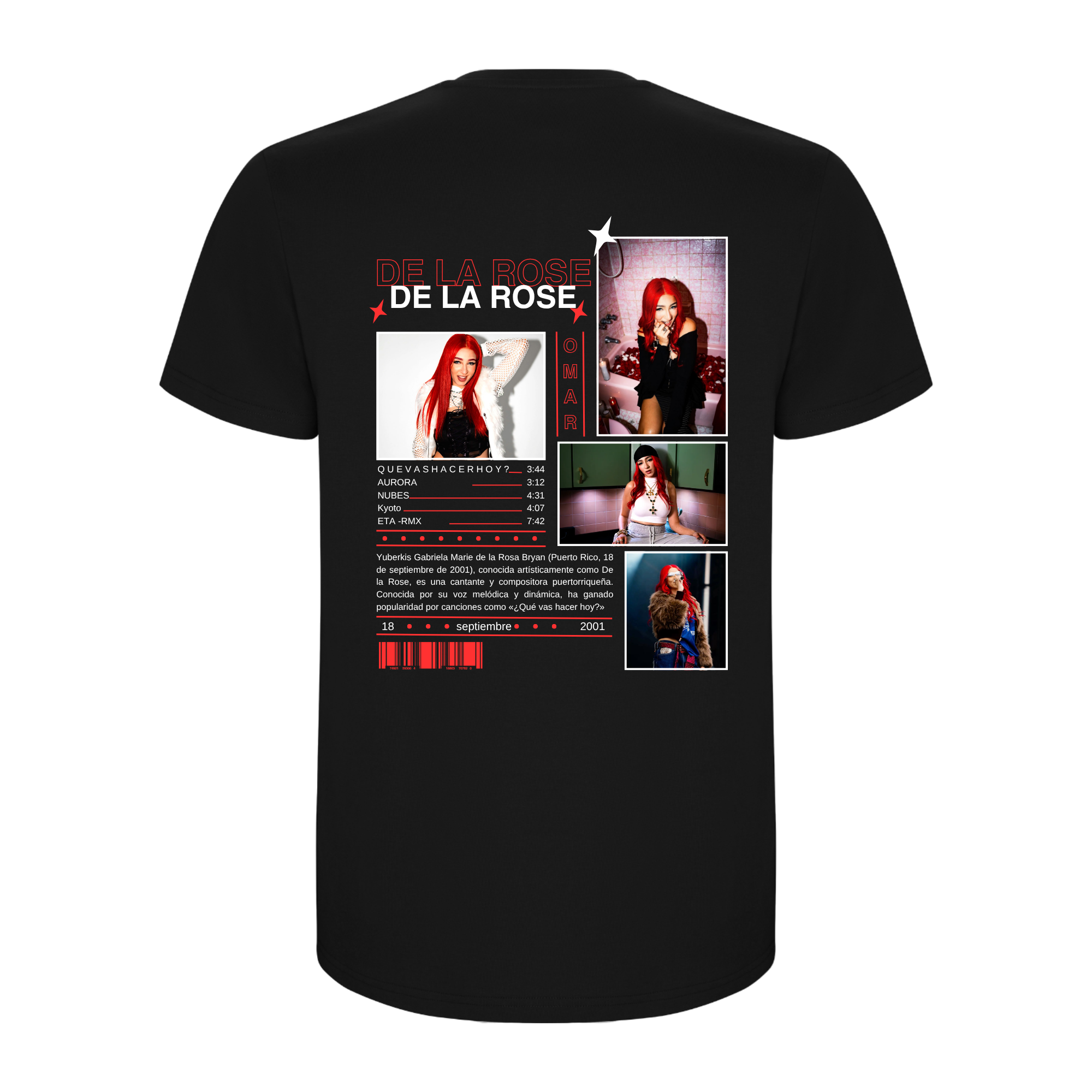 Camiseta De La Rose