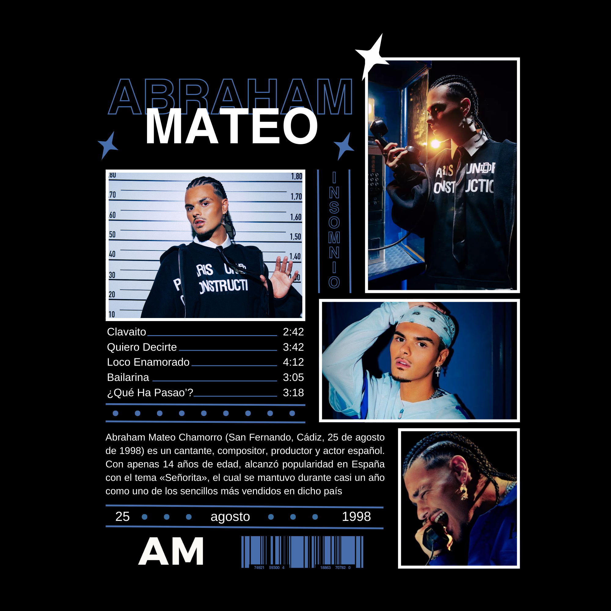 Camiseta Abraham Mateo