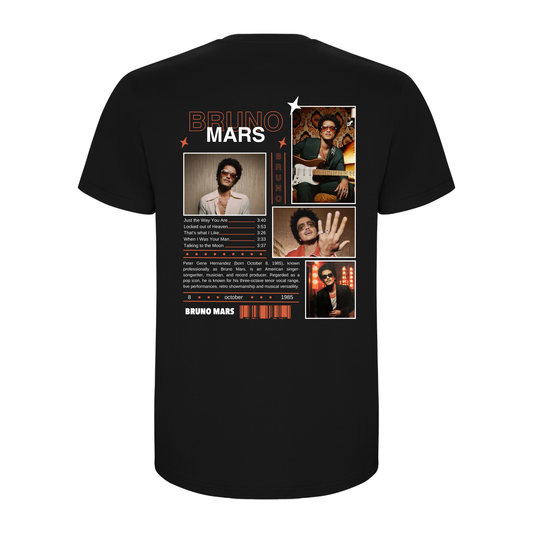 Camiseta Bruno Mars
