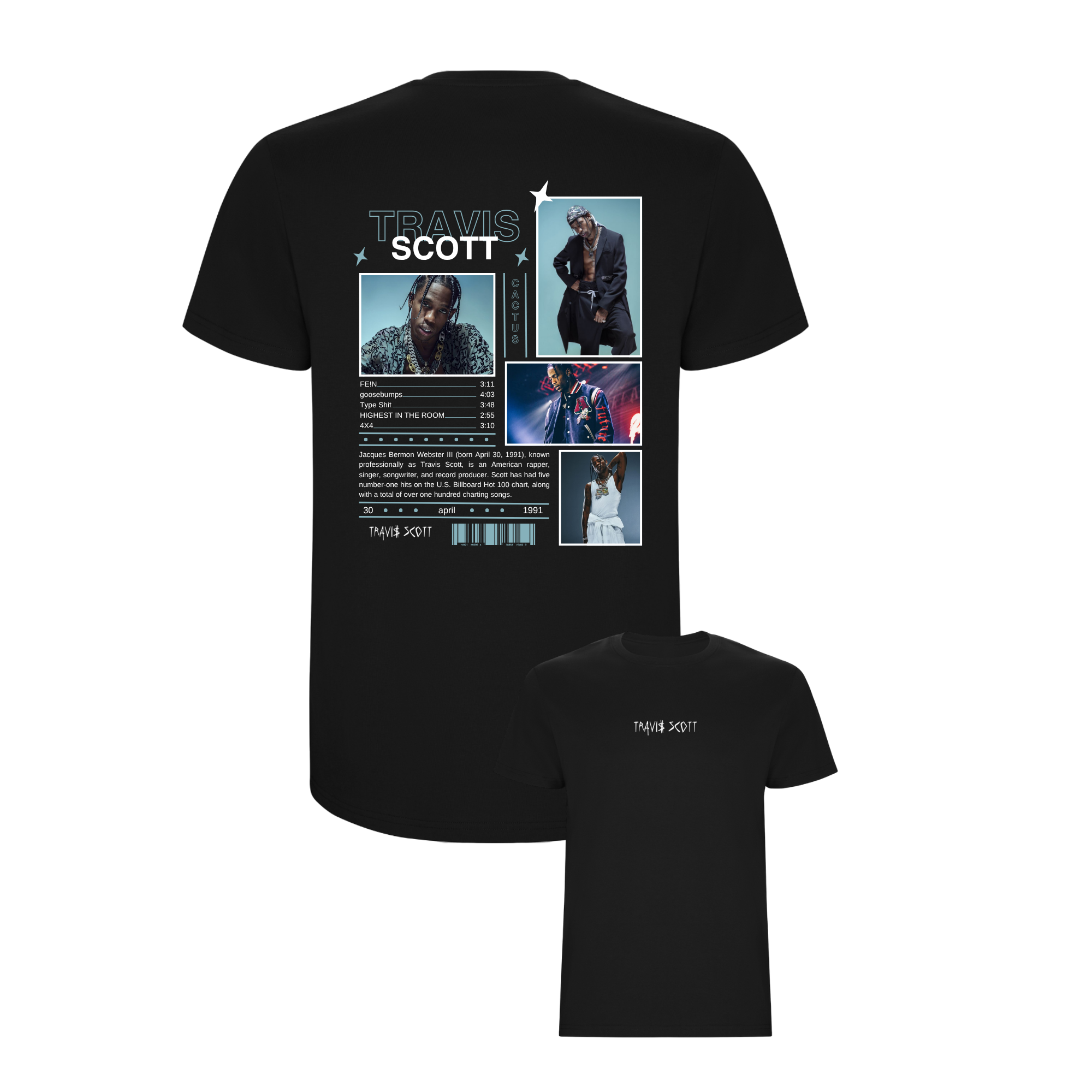 Camiseta Travis Scott