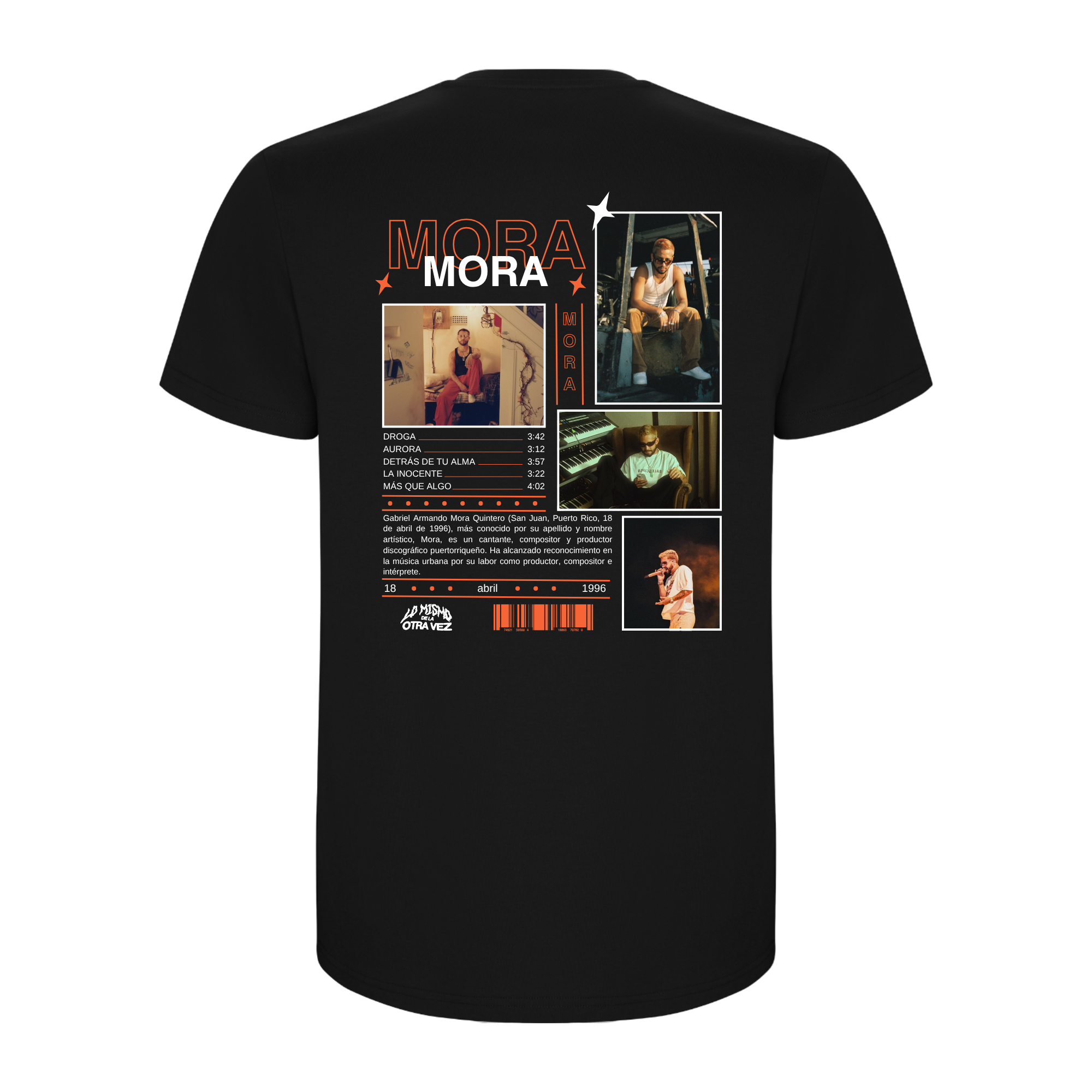 Camiseta Mora