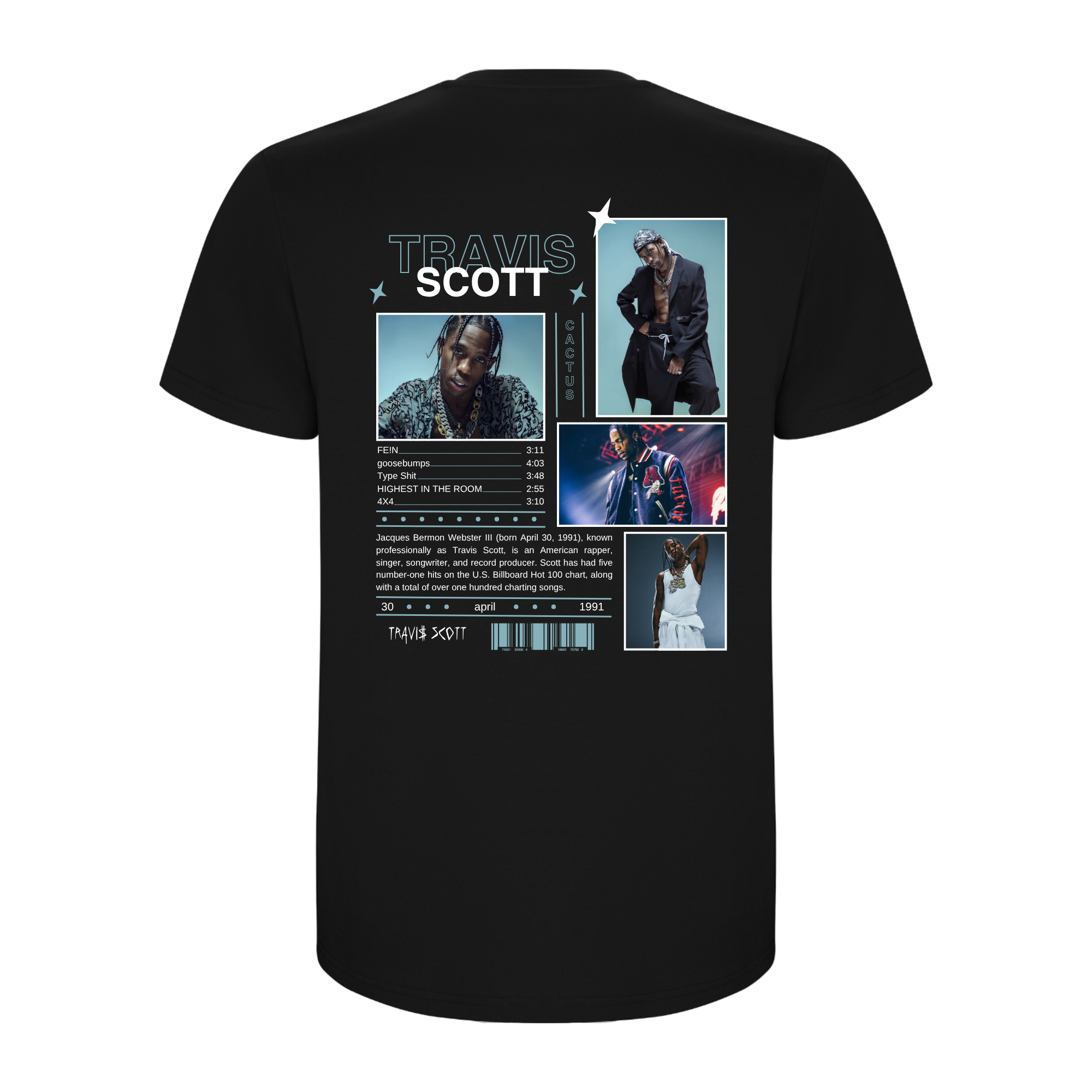 Camiseta Travis Scott