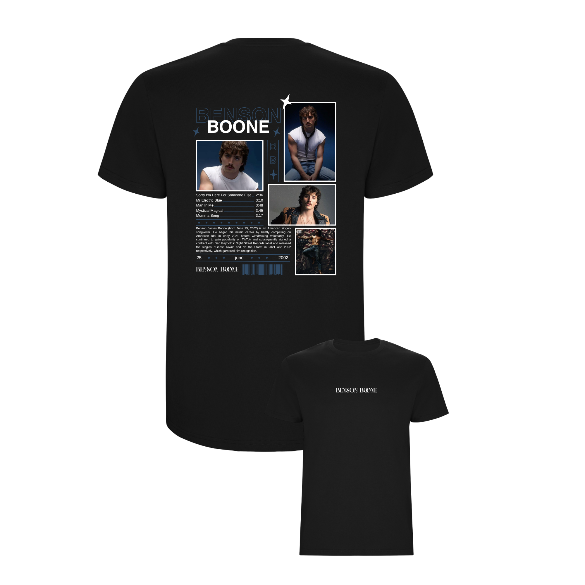 Camiseta Benson Boone