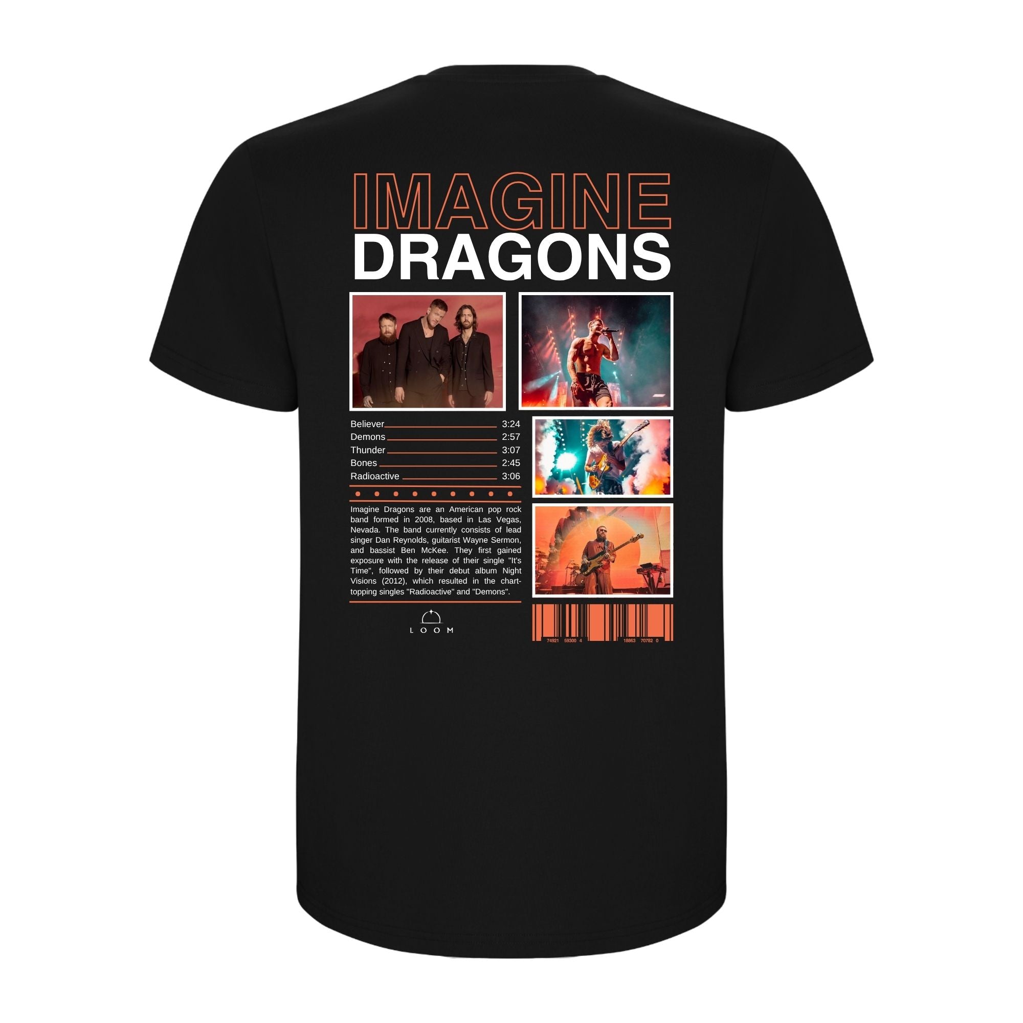 Camiseta Imagine Dragons