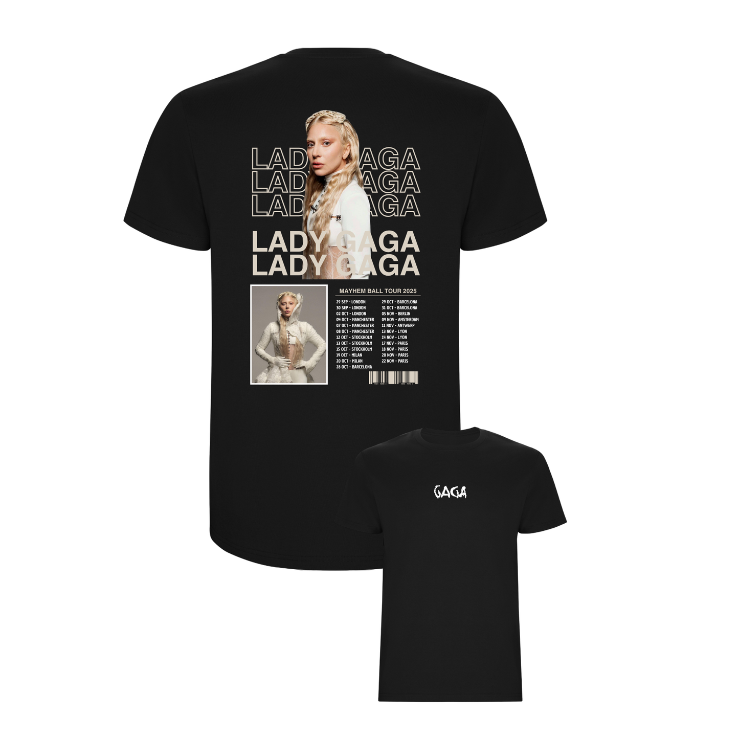 Camiseta Lady Gaga (Tour)
