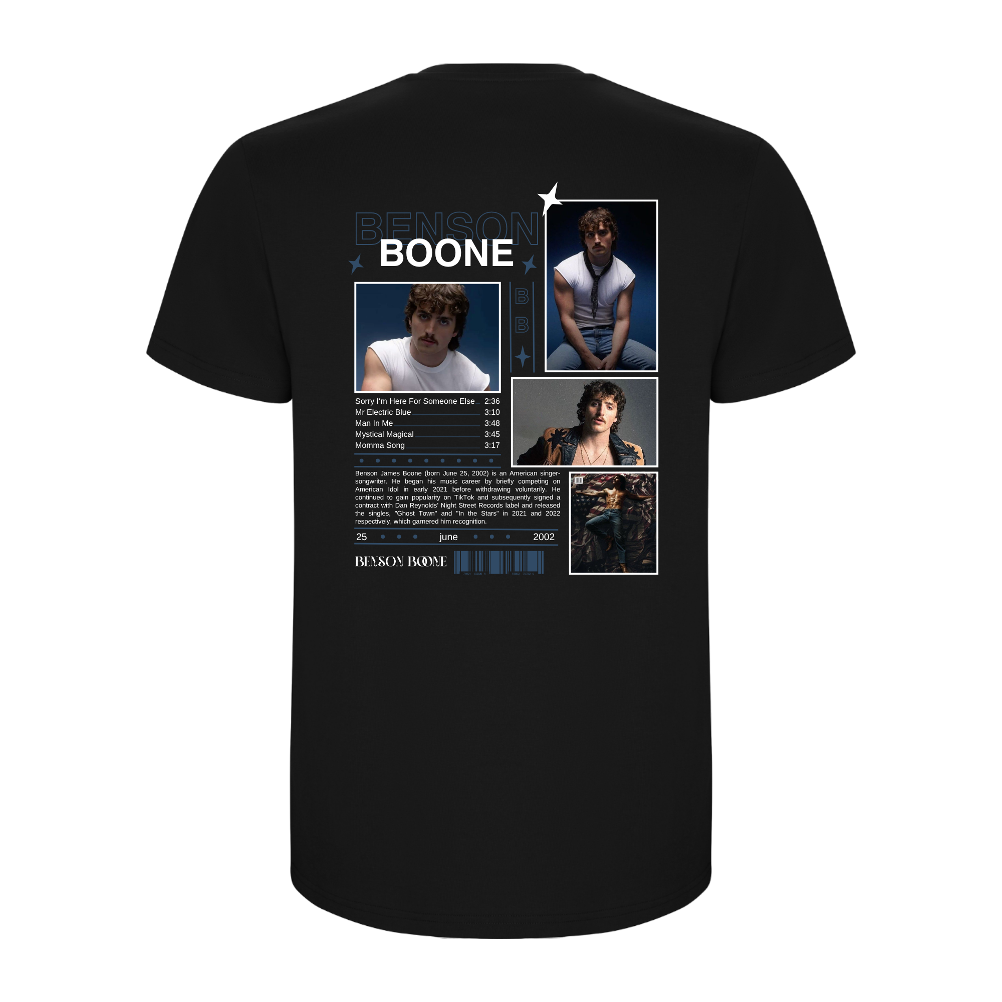 Camiseta Benson Boone