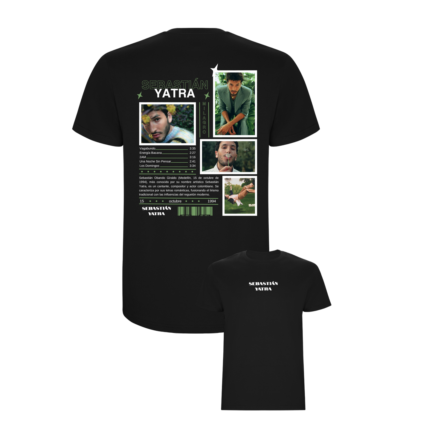 Camiseta Sebastián Yatra