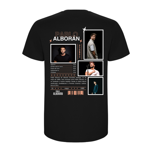 Camiseta Pablo Alborán