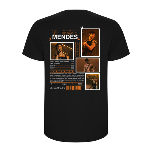 Camiseta Shawn Mendes