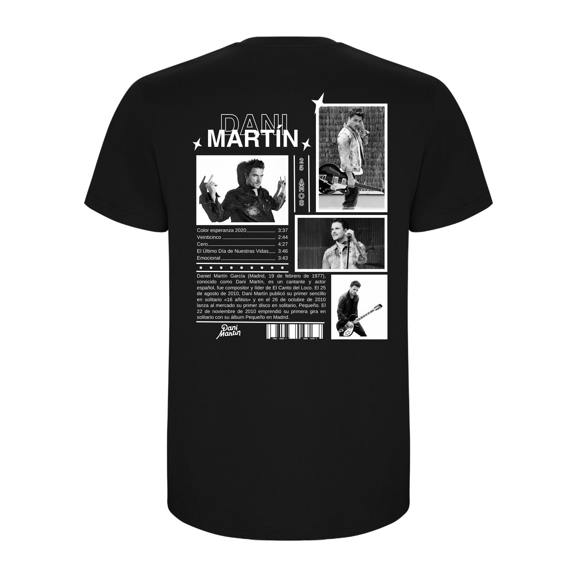 Camiseta Dani Martín