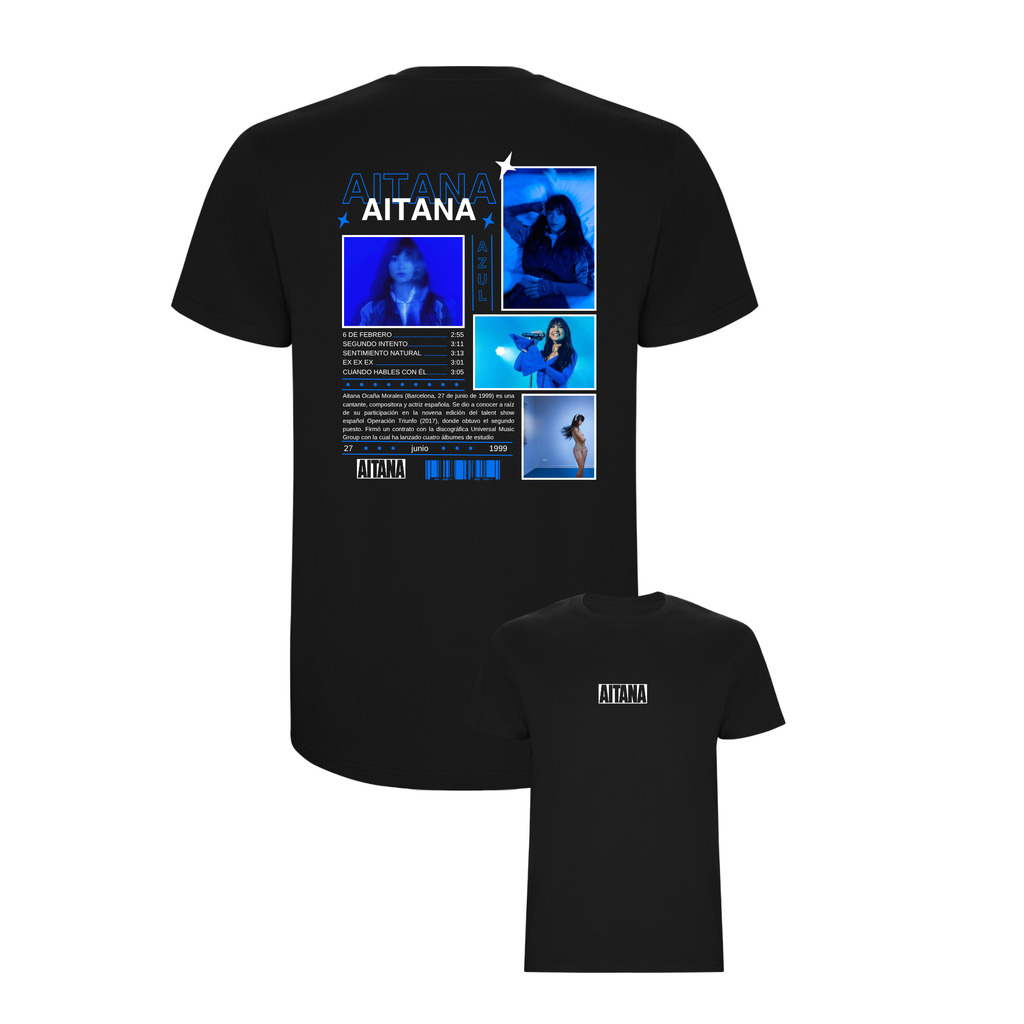 Camiseta Aitana (Cuarto Azul)