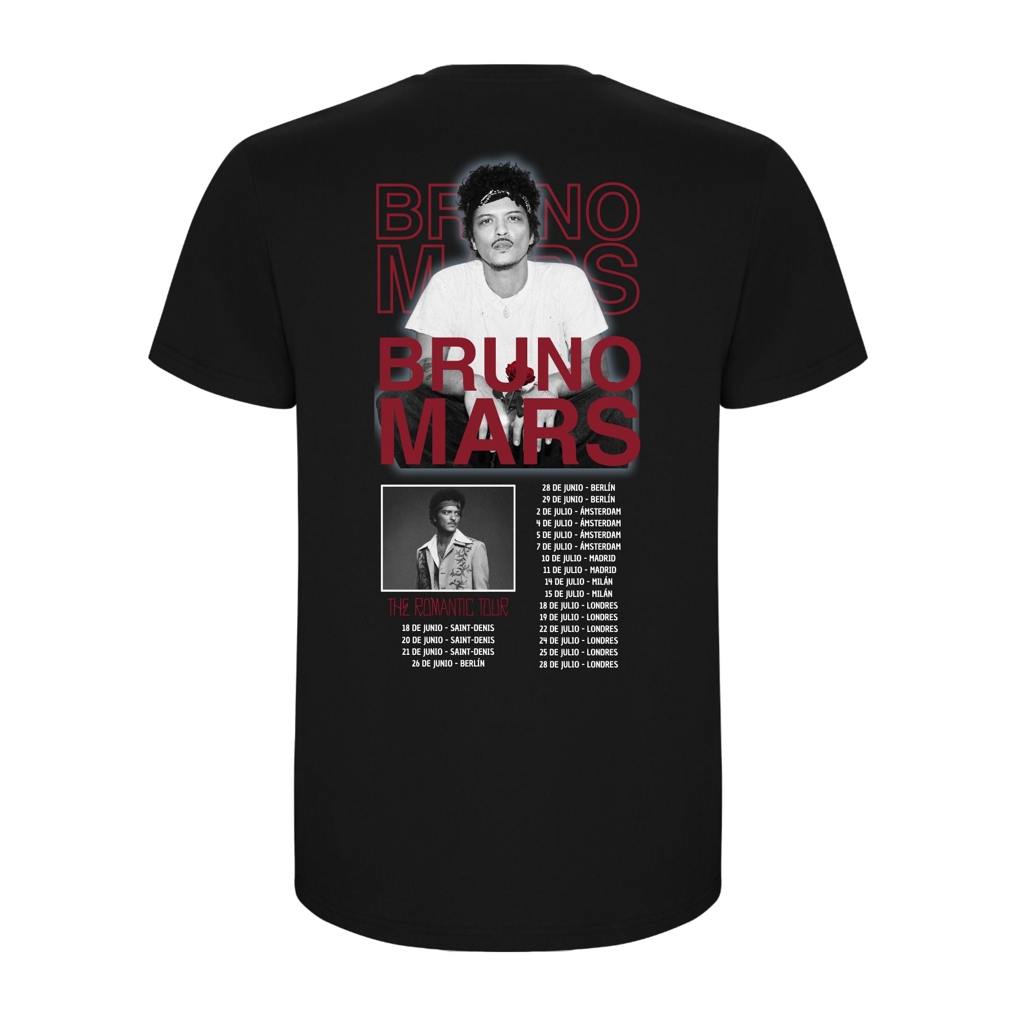 Camiseta Bruno Mars (Tour)