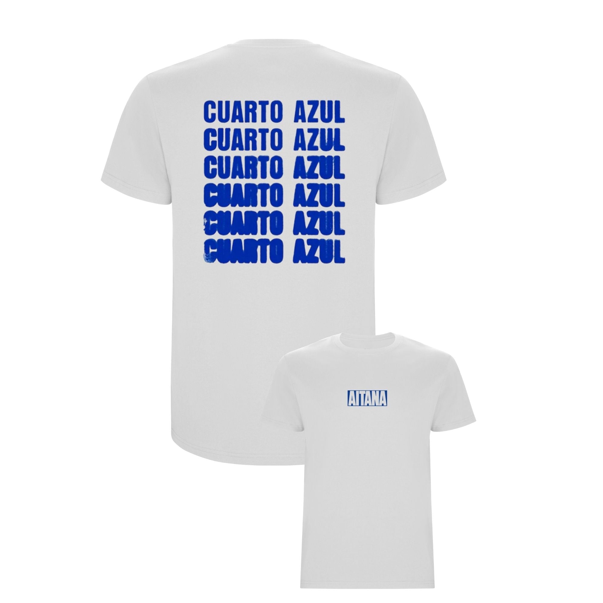 Camiseta Aitana (Cuarto Azul / Blanca)