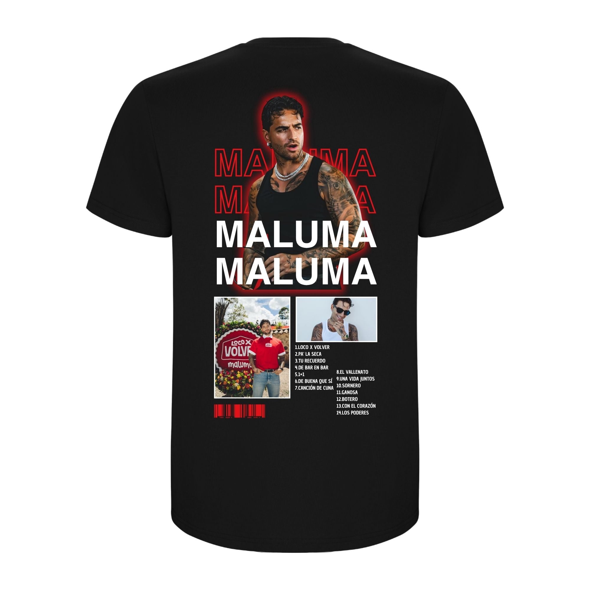 Camiseta Maluma