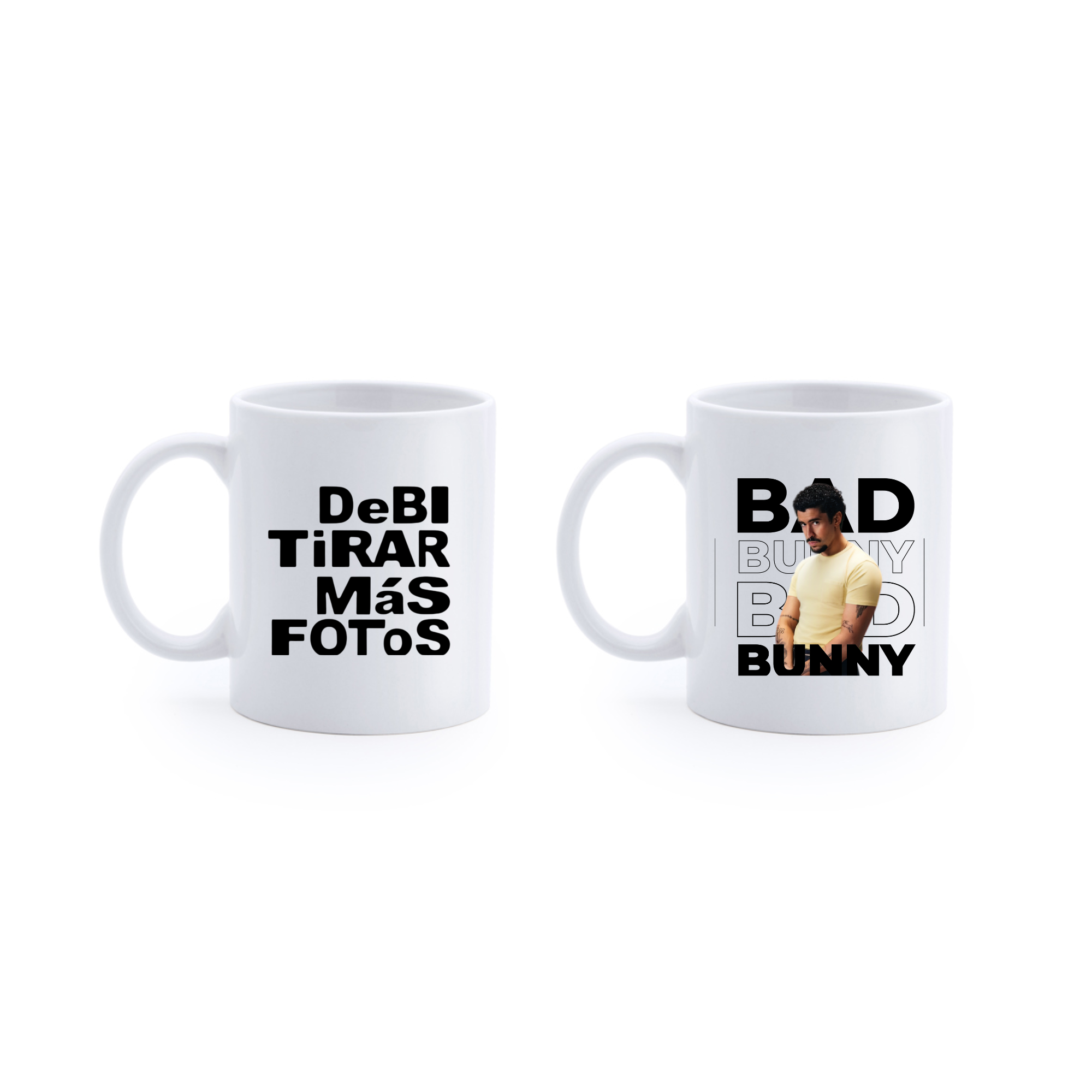 Pack 2 tazas Bad Bunny