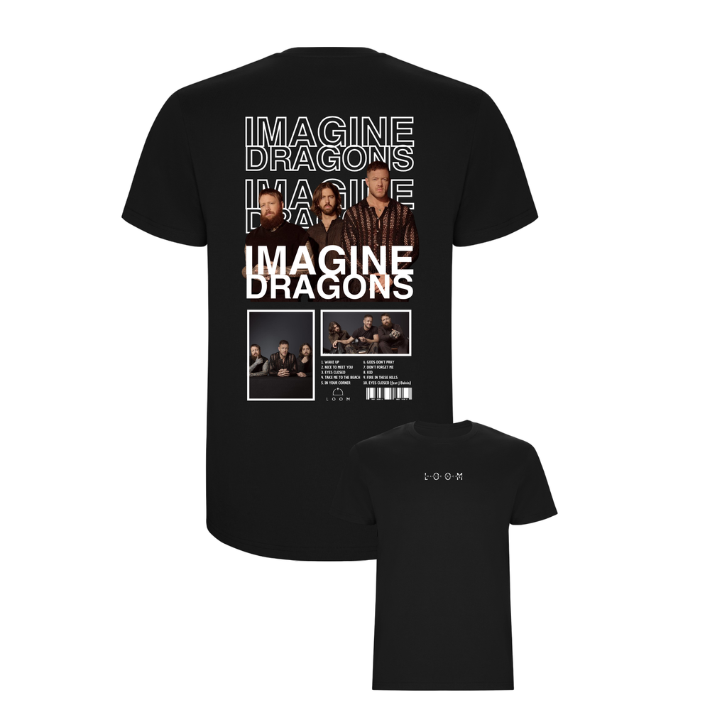 Camiseta Imagine Dragons (Loom) – ABMA Lab - Productos personalizados Camiseta Imagine Dragons (Loom) – ABMA Lab - Productos personalizados