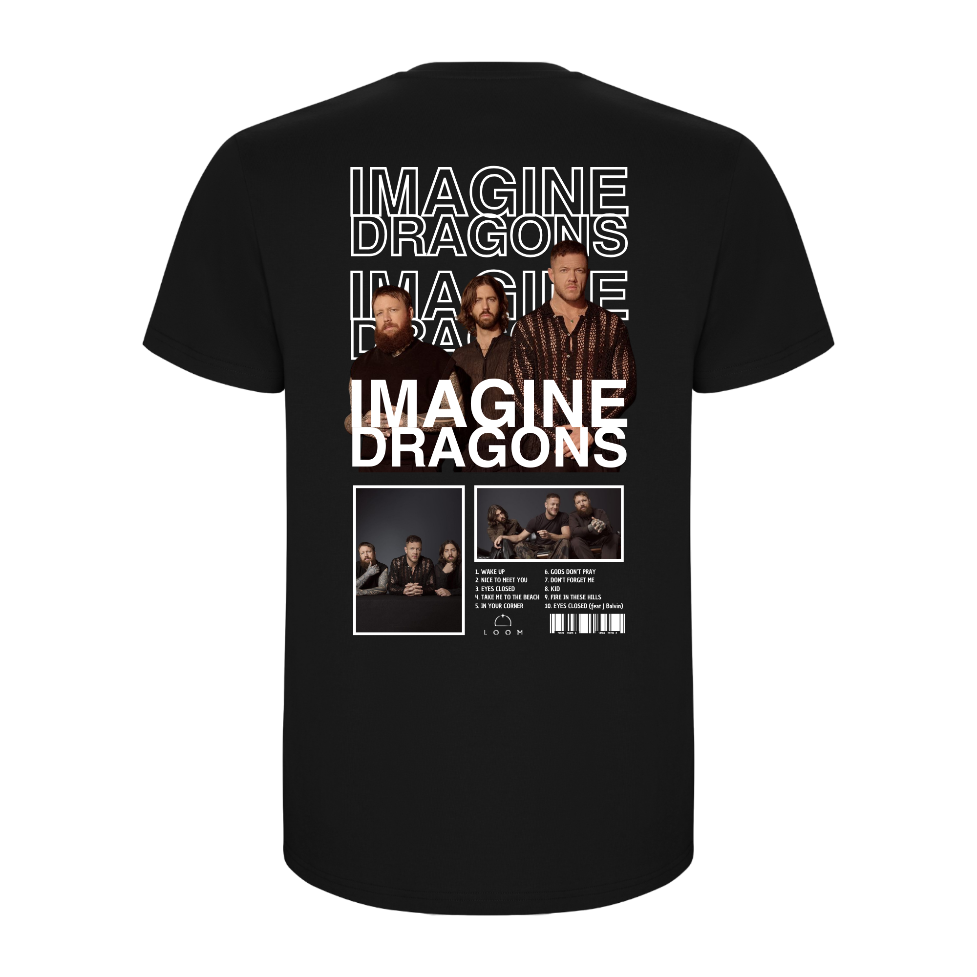 Camiseta Imagine Dragons (Loom)