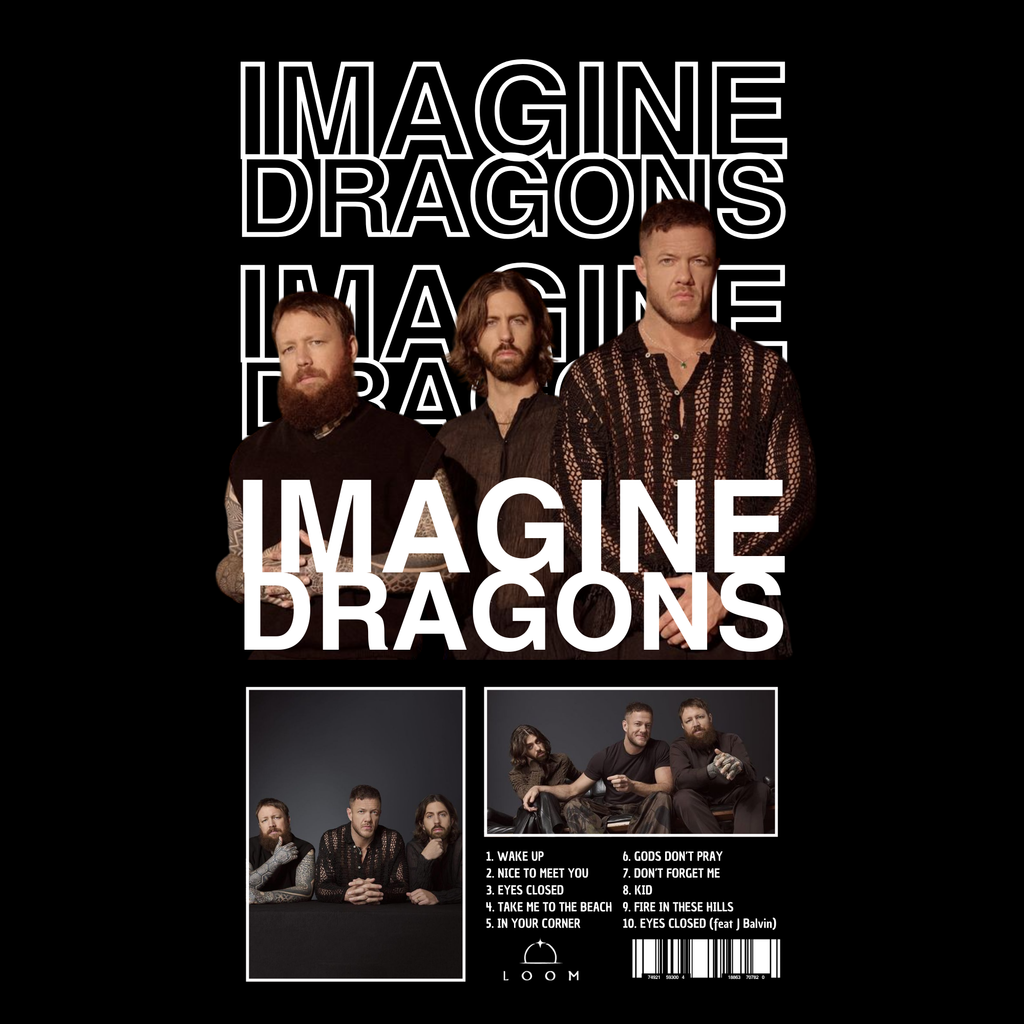 Camiseta Imagine Dragons (Loom)