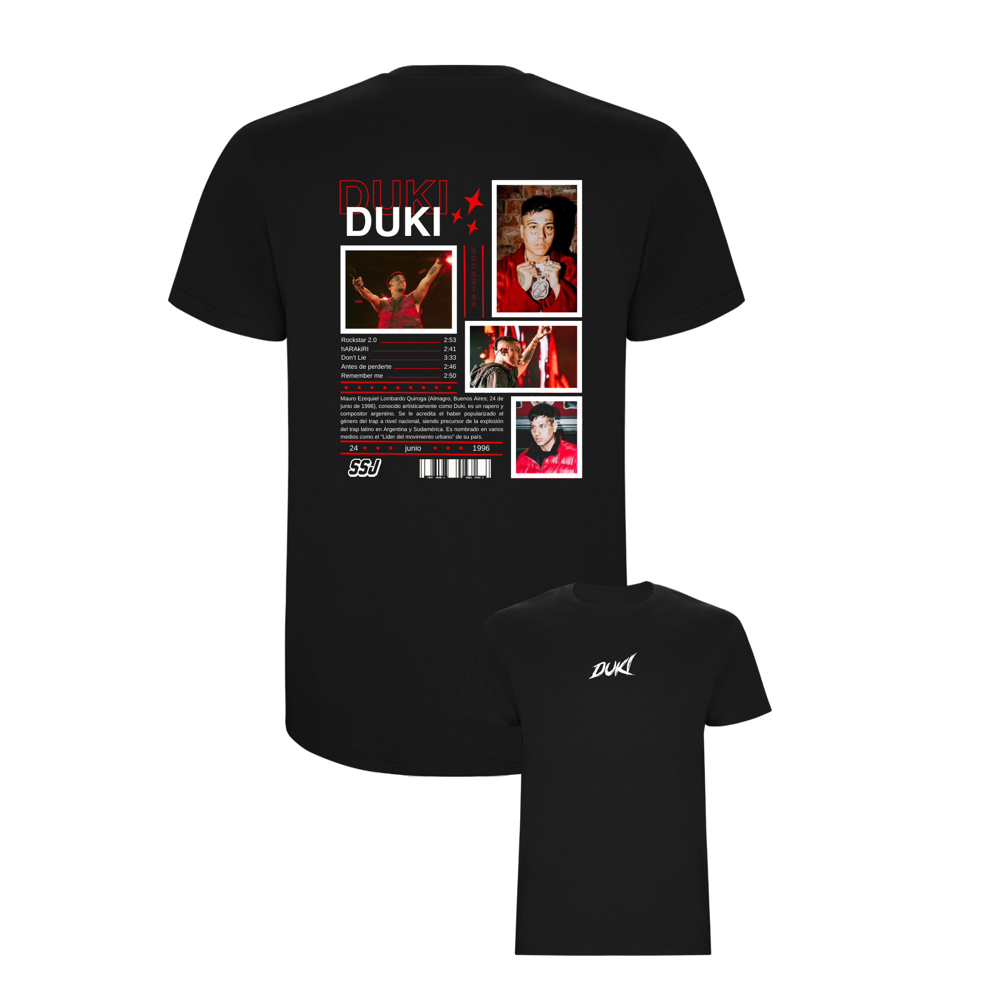 Camiseta Duki