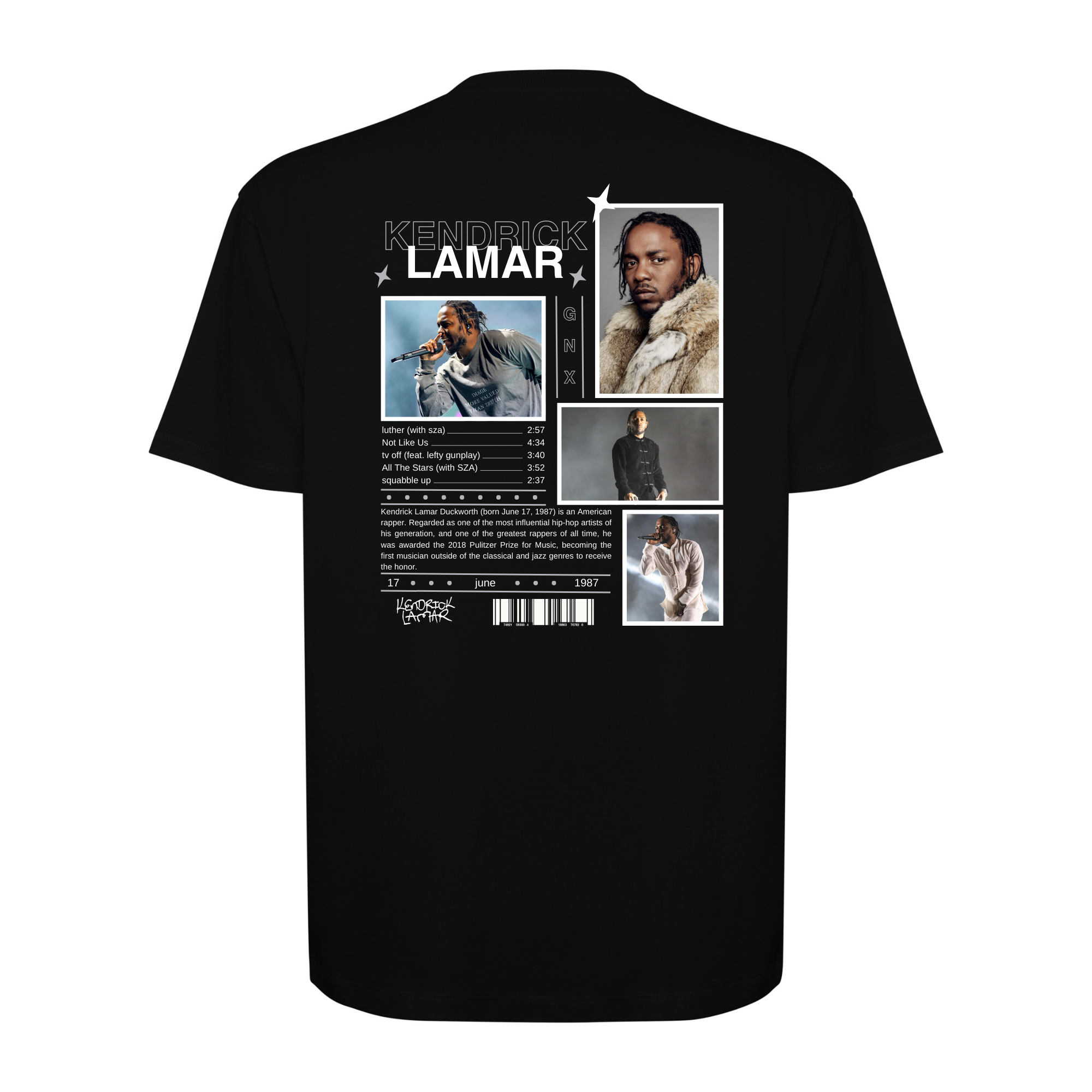 Oversize Kendrick Lamar