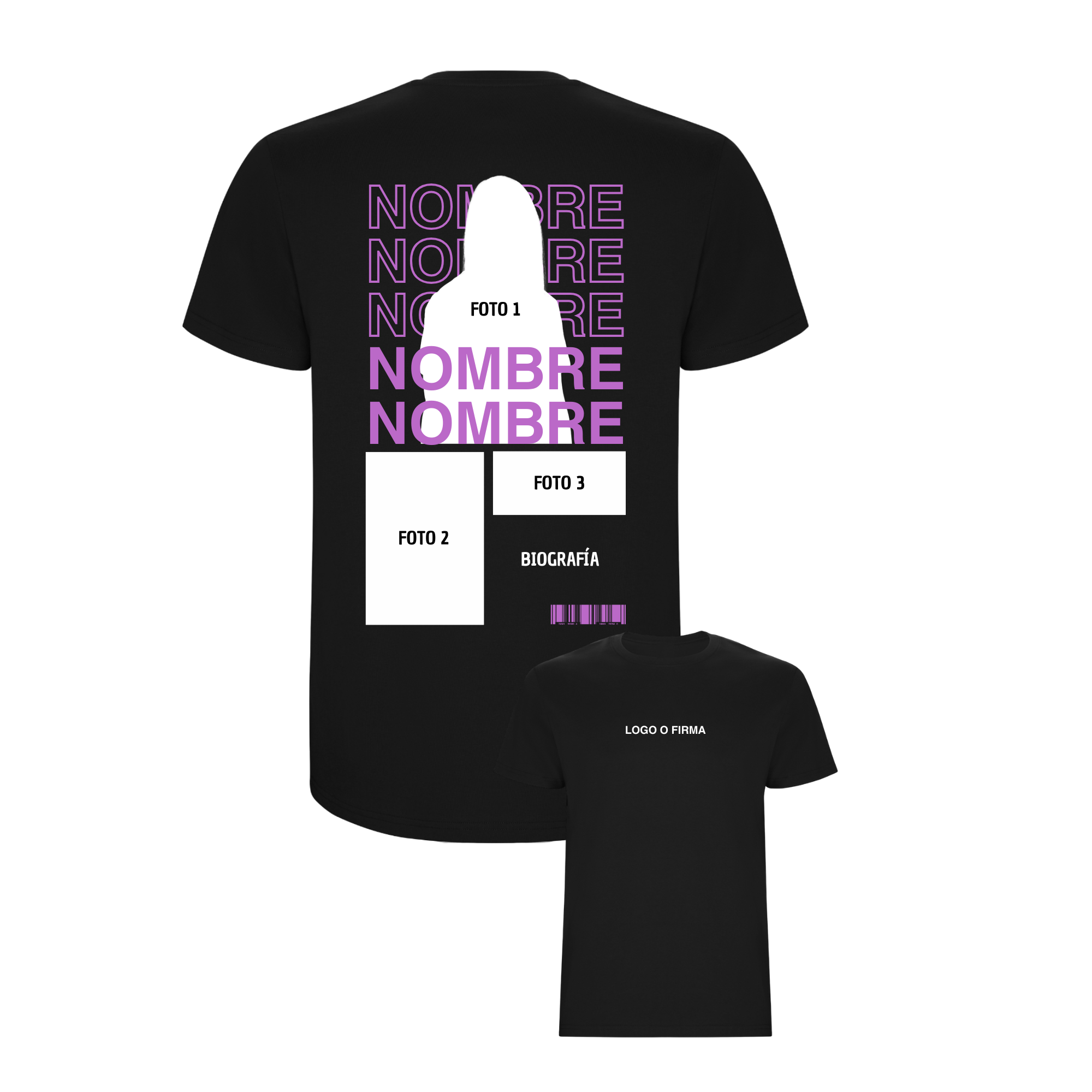 *Camiseta Star (personaliza con tu artista favorito)